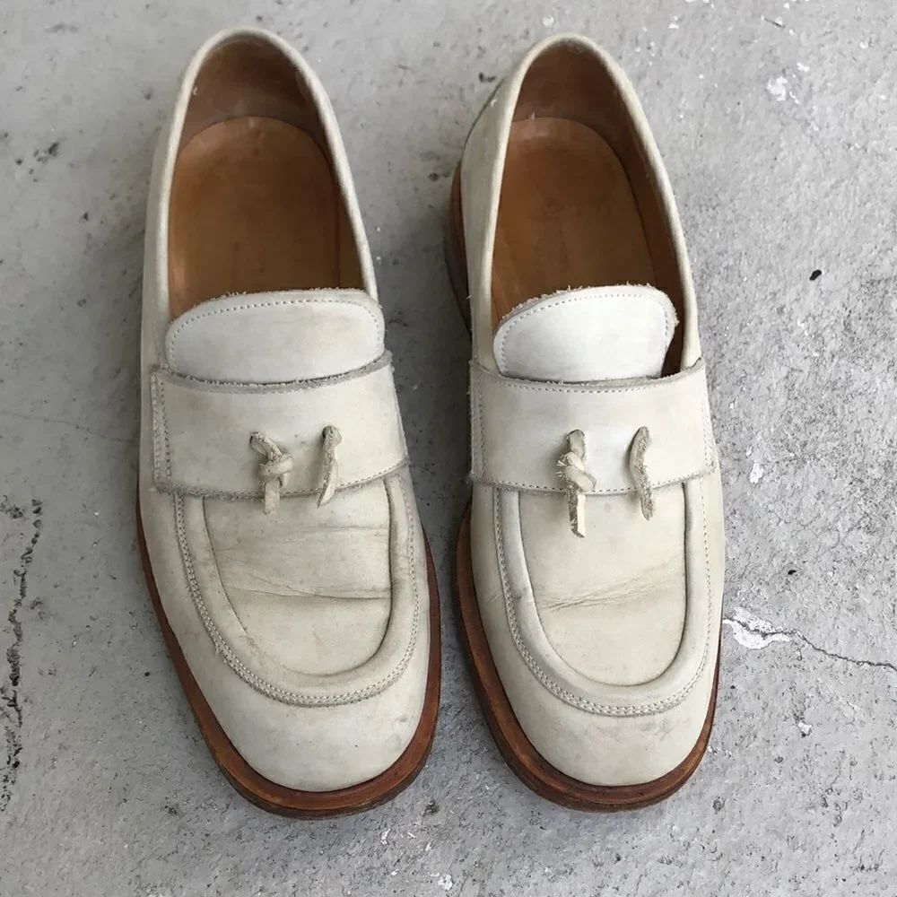 Giorgio Armani, leather loafers